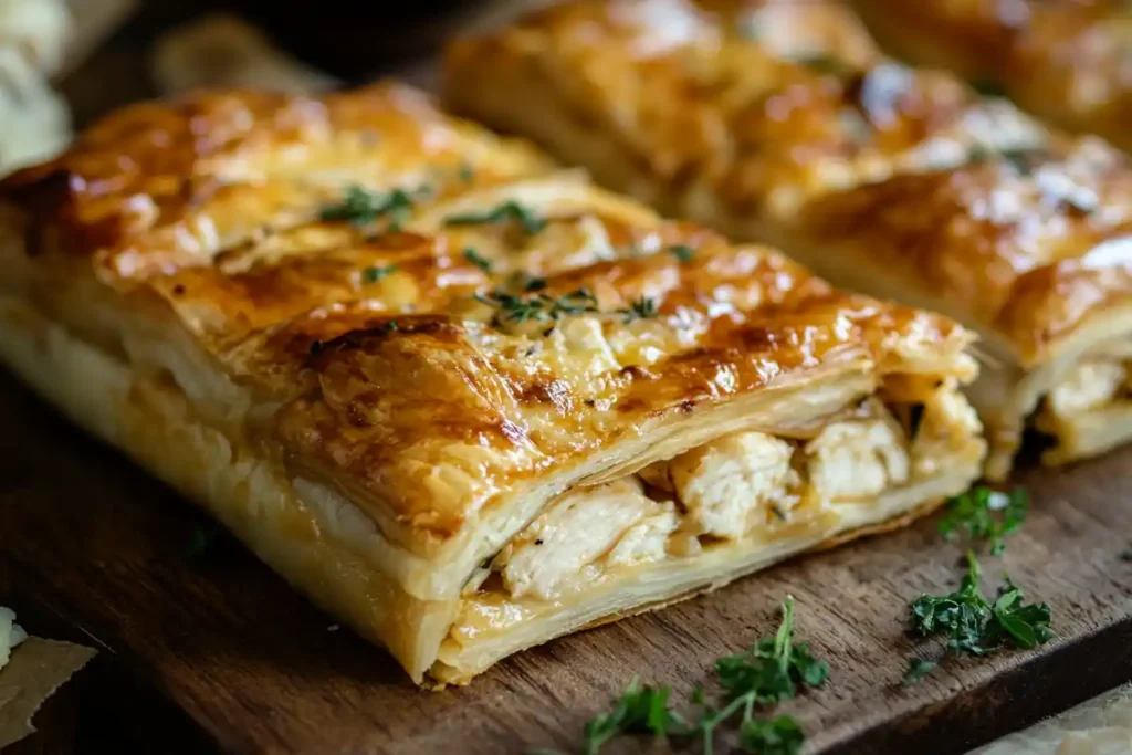 Chicken and Cheese Jalousie Recipe