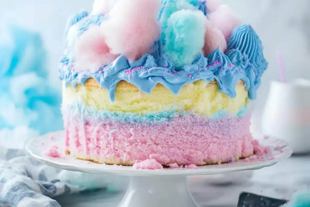 Cotton Candy Cake